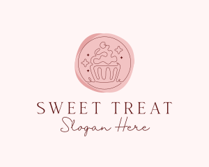 Sweet Cupcake Patisserie logo design