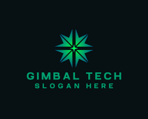 Arrow Tech Star logo design