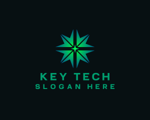 Arrow Tech Star logo design