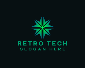 Arrow Tech Star logo design