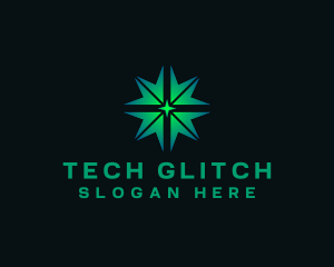 Arrow Tech Star logo design