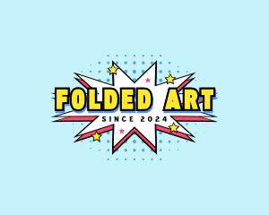 Pop Art Comic logo design