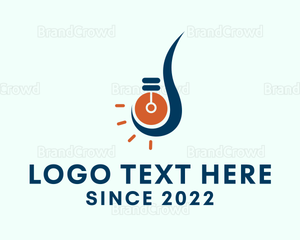 Creative Bulb Idea Logo