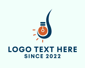 Incadescent - Creative Bulb Idea logo design