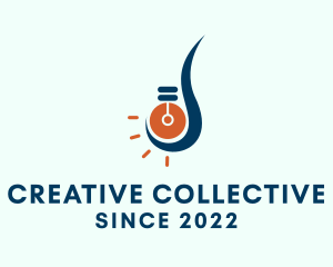 Creative Bulb Idea  logo design