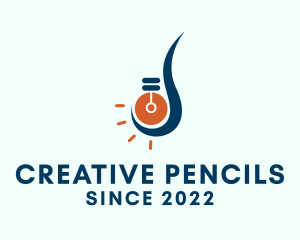 Creative Bulb Idea  logo design