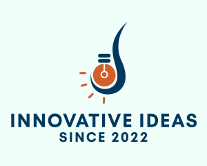 Creative Bulb Idea  logo design