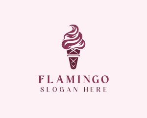 Sweet Ice Cream Dessert Logo