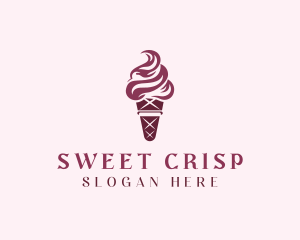 Sweet Ice Cream Dessert logo design