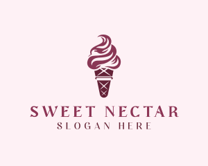 Sweet Ice Cream Dessert logo design