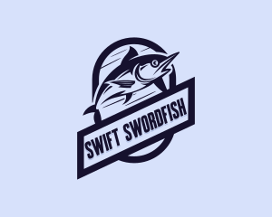 Swordfish - Fish Marlin Fishing logo design