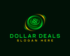 Dollar - Dollar Coin Money logo design