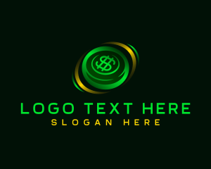 Digital Coin - Dollar Coin Money logo design