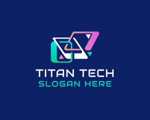 Media Digital Tech logo design