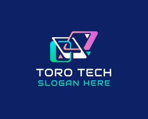 Media Digital Tech logo design