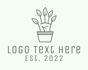 Produce - Hand Plant Garden logo design