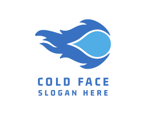 Cold Fire Ball logo design