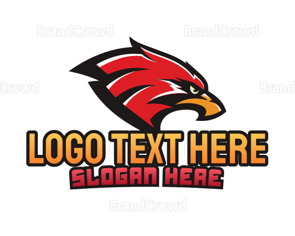 Esports Gaming Eagle Mascot Logo