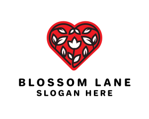 Florist - Flower Heart Florist logo design