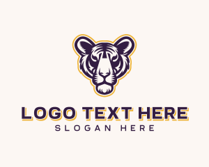 Wild - Wild Tiger Safari logo design