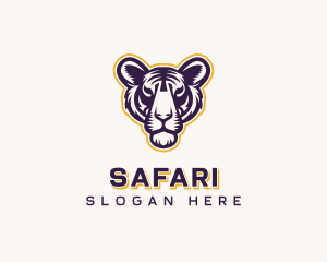 Wild Tiger Safari logo design