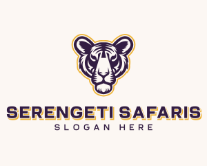 Wild Tiger Safari logo design