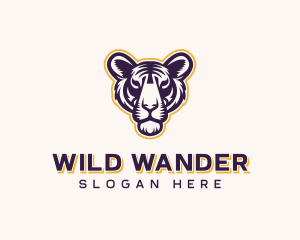 Wild Tiger Safari logo design