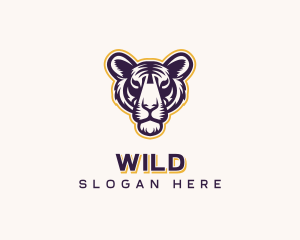 Wild Tiger Safari logo design