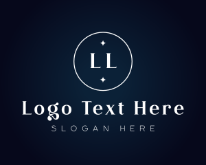 Elegant Luxury Sparkle logo design