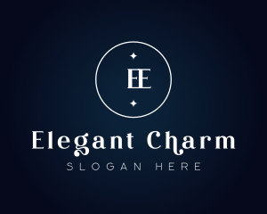 Elegant Luxury Sparkle logo design