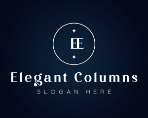 Elegant Luxury Sparkle logo design