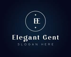 Elegant Luxury Sparkle logo design