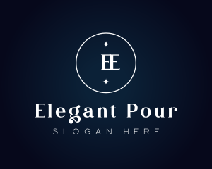 Elegant Luxury Sparkle logo design