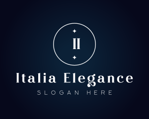 Elegant Luxury Sparkle logo design