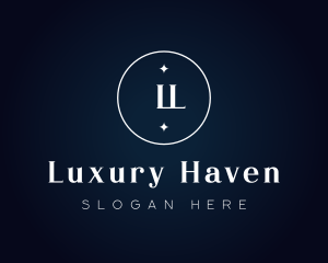 Elegant Luxury Sparkle logo design