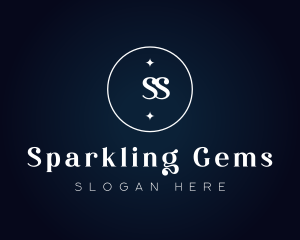 Elegant Luxury Sparkle logo design