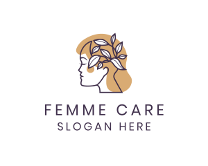 Woman Mental Care logo design