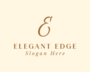 Classy Elegant Lettermark logo design