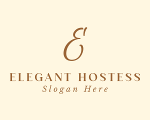 Classy Elegant Lettermark logo design