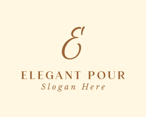 Classy Elegant Lettermark logo design