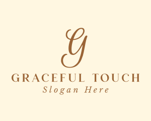 Classy Elegant Lettermark logo design