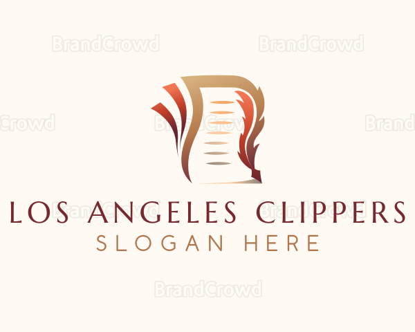 Legal Notary Quill Logo