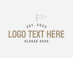 Retro - Generic Retro Flag logo design