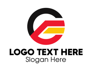 German - Geometric German Letter G logo design