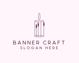 Handmade Scented Candle logo design