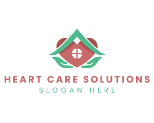 Orphanage Heart Shelter  logo design