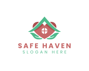 Shelter - Orphanage Heart Shelter logo design