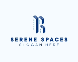 Residential Real Estate Building logo design