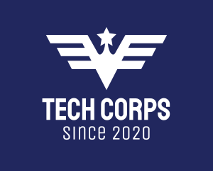 Corps - American Military Badge logo design