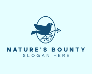 Nature Dove Bird logo design